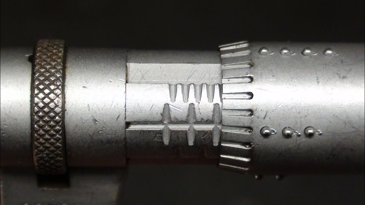 STARRETT MICROMETERS for the Blind Braille #826 tubalcain
