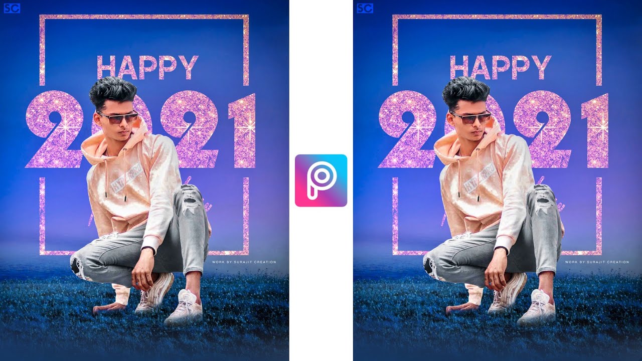 Happy New year photo editing in PicsArt | happy New year 2021 Editing | 🔥