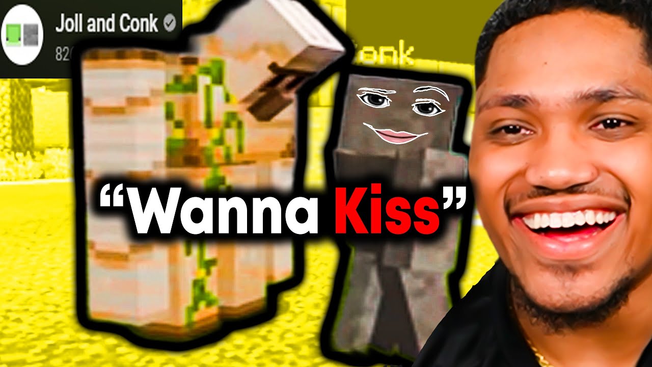 Minecraft But Golem Gets FREAKY.. (Joll and Conk)