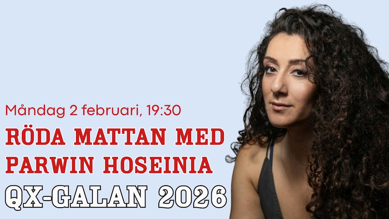 QX-galan 2026: R&ouml;da Mattan med Parwin Hoseinia