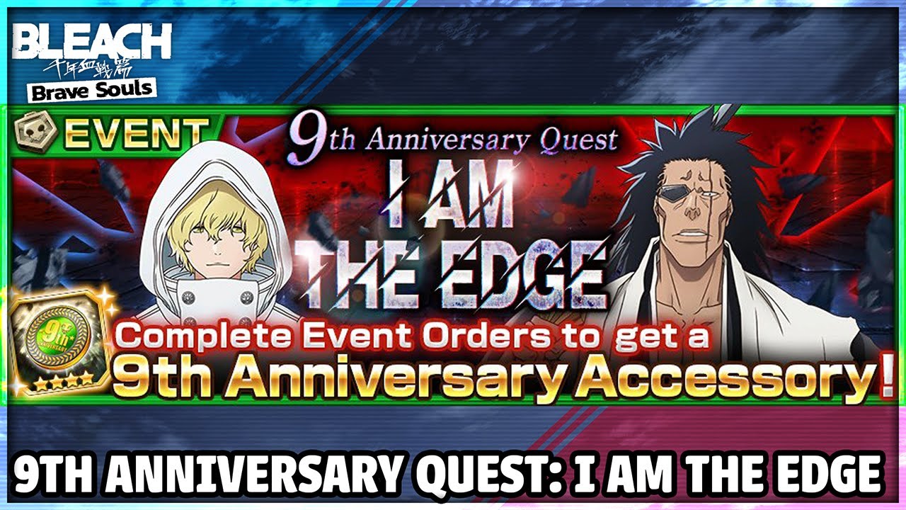 Bleach: Brave Souls - 9th Anniversary Quest: I Am The Edge (PS5 1440p)