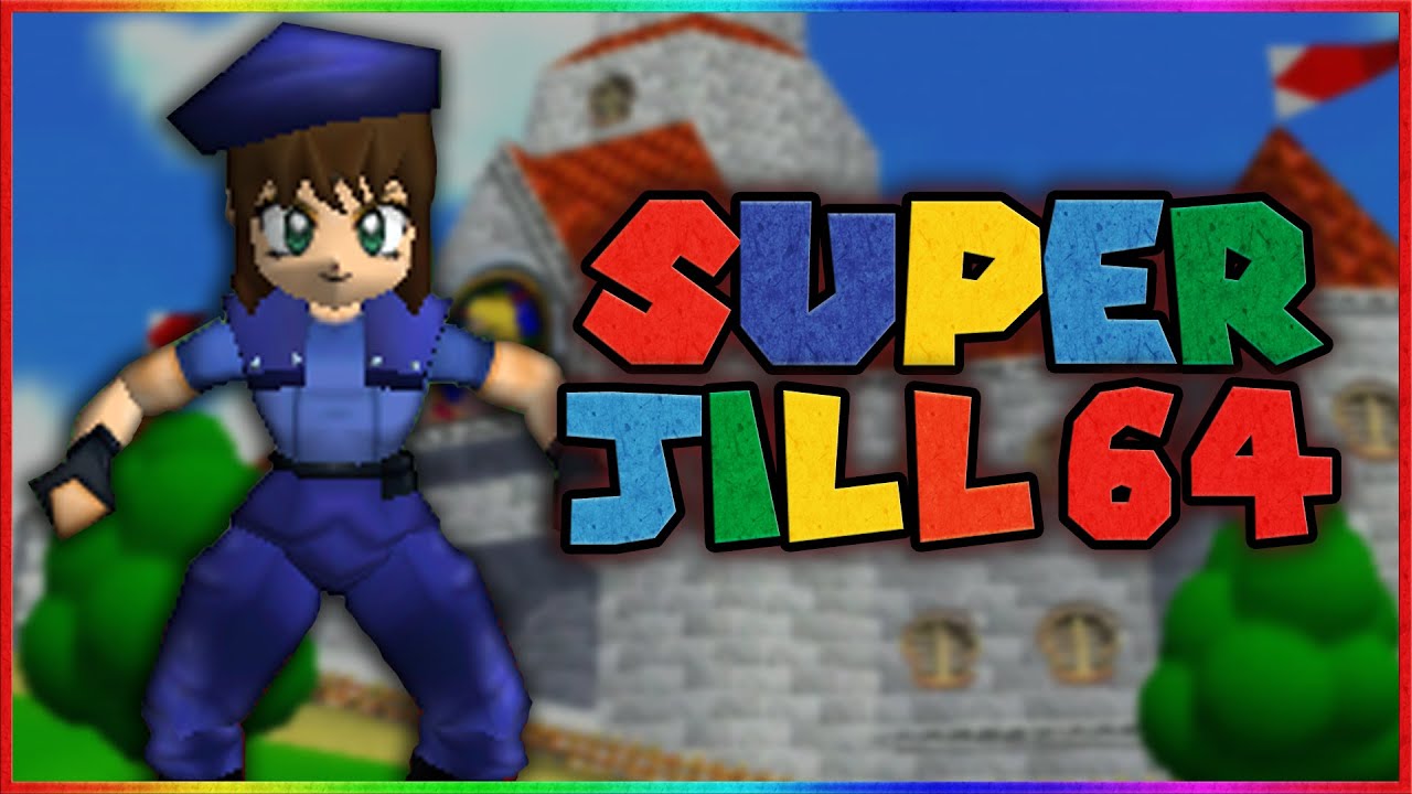 SM64 | JILL VALENTINE MOD ! | RESIDENT EVIL