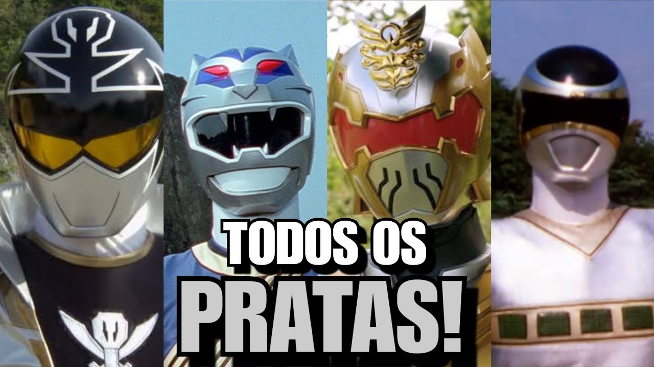 Ranqueando TODOS os Rangers Pratas de Power Rangers!