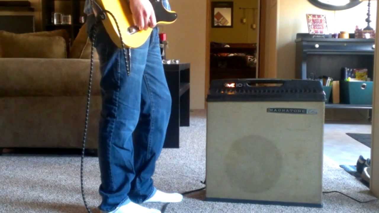 1967 Magnatone M10a tube amp