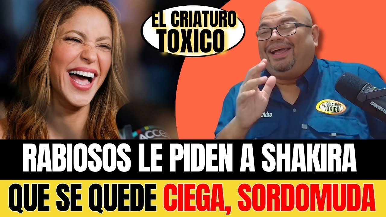 Los DISQUE EXILIADOS quieren CALLAR a Shakira.