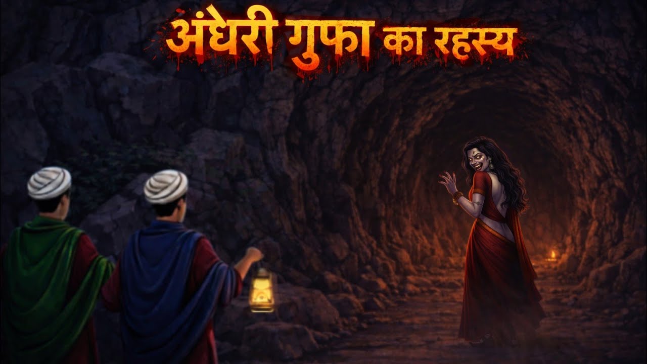 अंधेरी गुफा का रहस्य | डरावनी कहानी 😨 | Horror Story Hindi