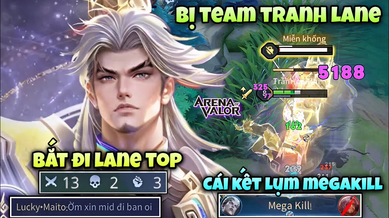 Trận Đấu Si&ecirc;u Căng Khi TZT Bị Team Tranh Lane Bắt Đi Top V&agrave; C&aacute;i Kết Lụm Megakill Bằng Bolt Baron