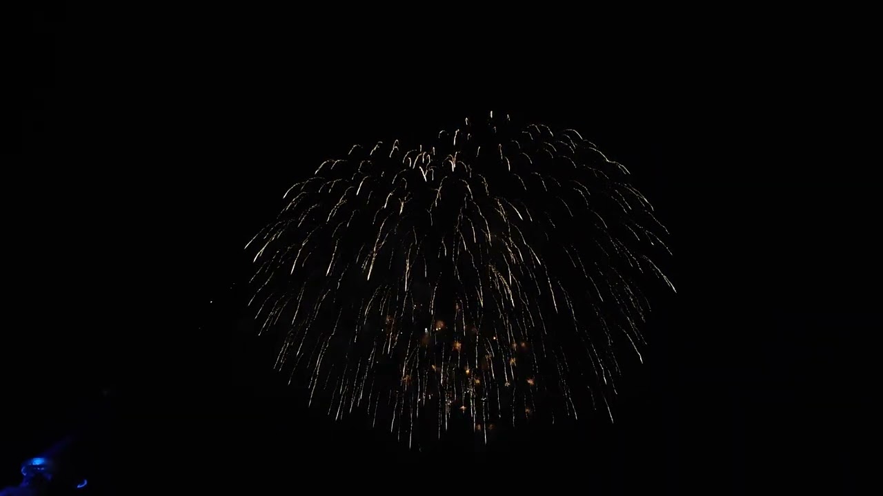 Disney Worlds Happily Ever After fireworks from behind the castle