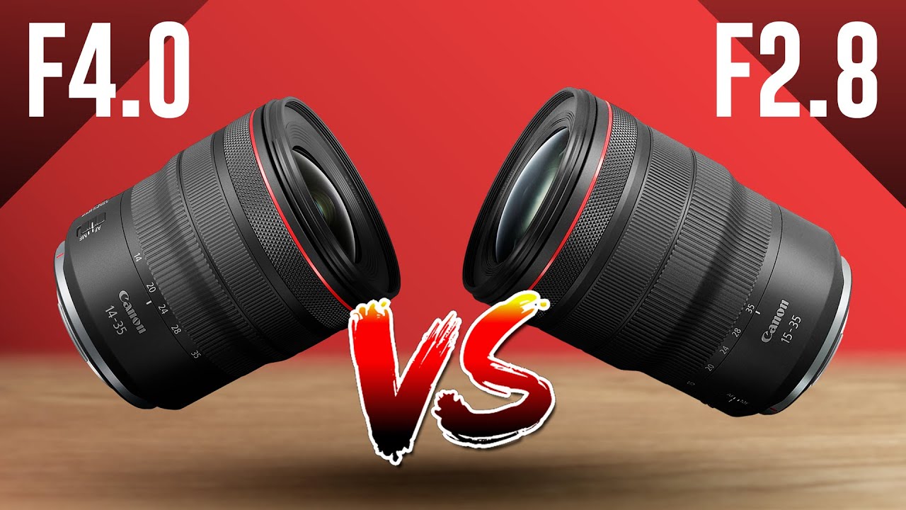 Сравнение объективов Canon RF 14-35mm F/4L и RF 15-35mm F/2.8L | Какой зум лучше?