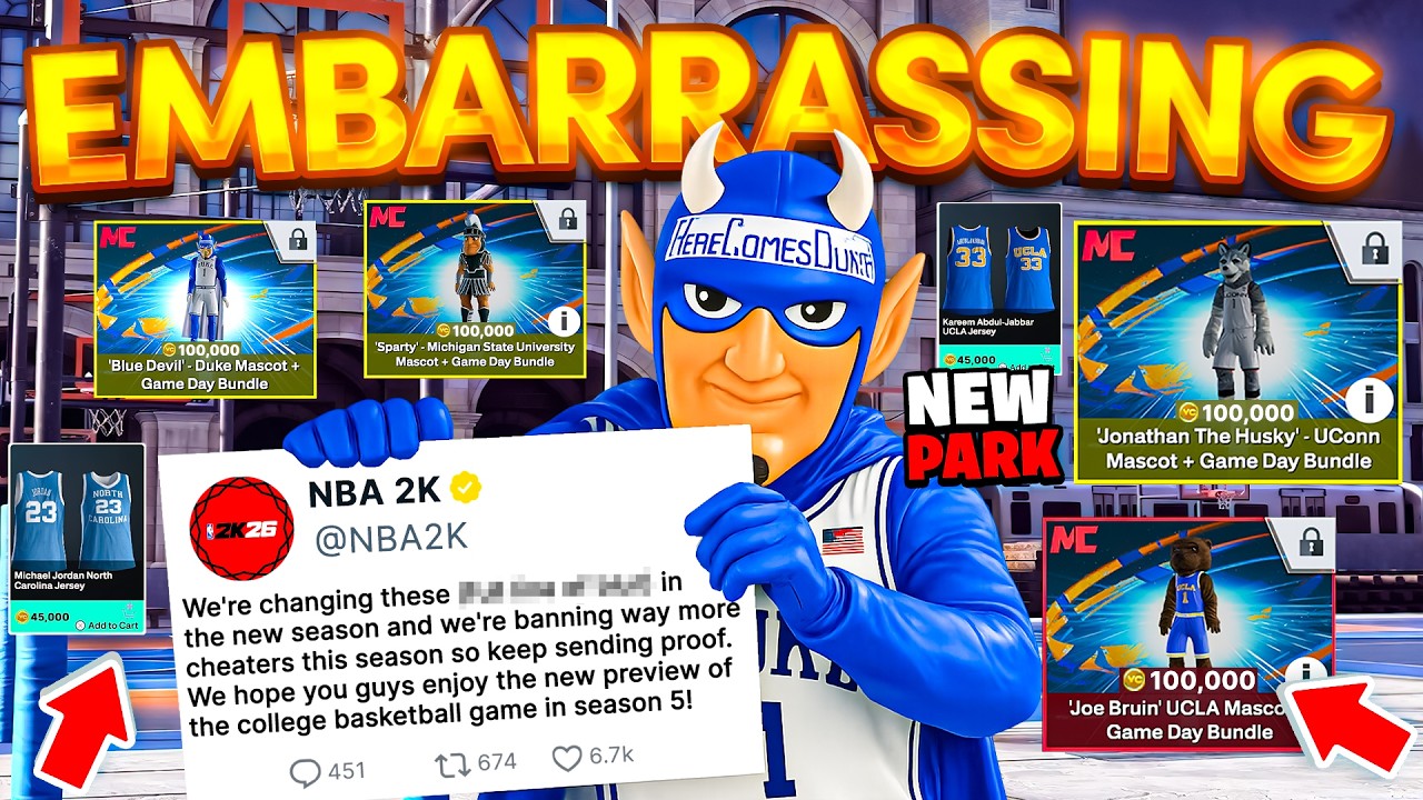 NBA2K26 SEASON 5 is EMBARRASSING!!! rec smaller? + shooting update