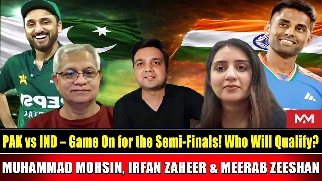 PAK vs IND – Game On for the Semi-Finals! 🔥 Who Will Qualify?