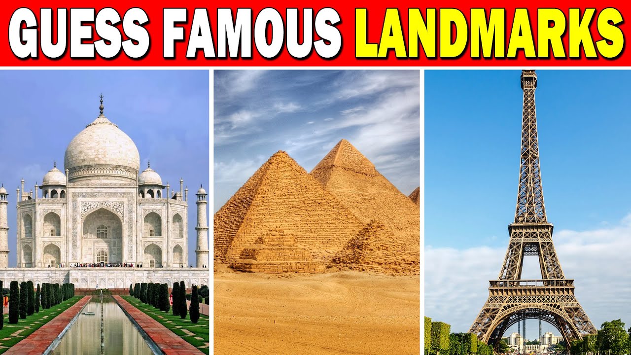Guess The Famous Landmark Quiz | 60 Famous Landmarks