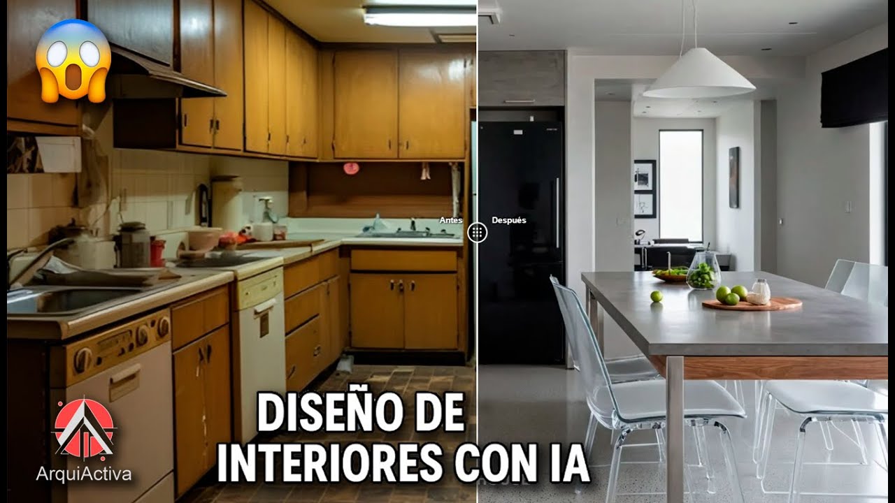 Dise&ntilde;o de interiores F&Aacute;CIL y GRATIS con inteligencia ARTIFICIAL