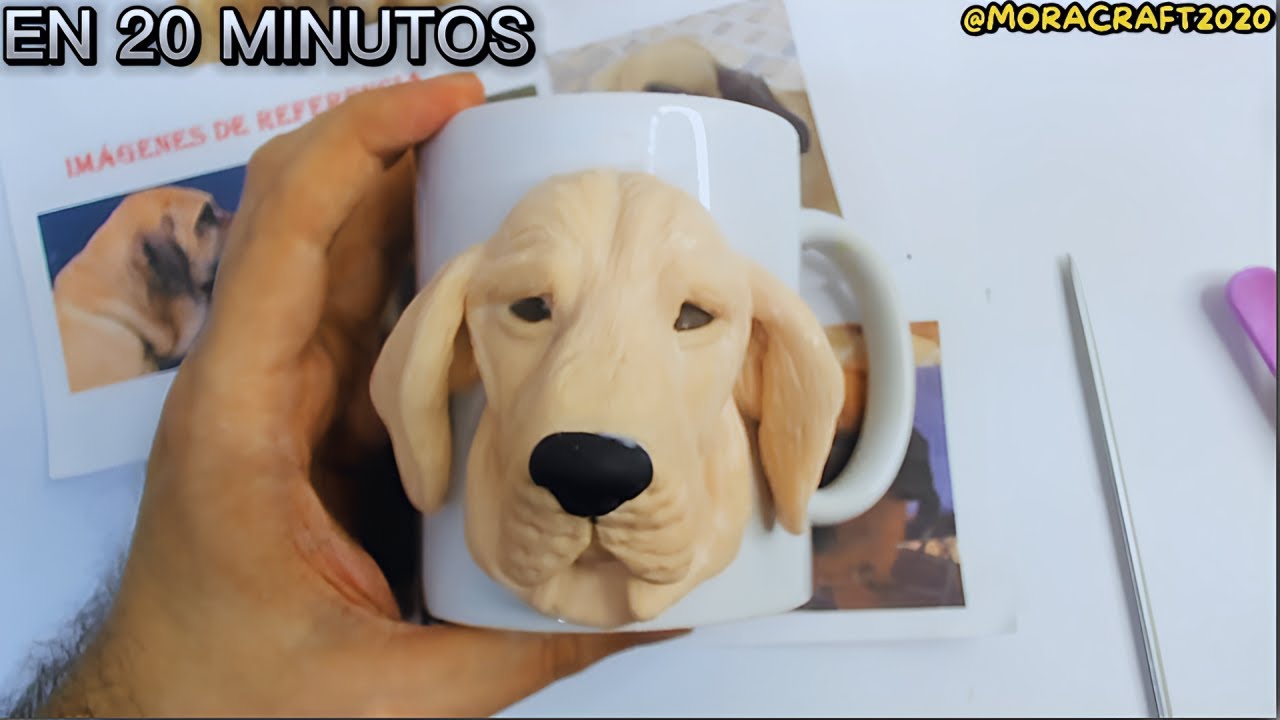 Cómo Hacer PERRO FILA BRASILEÑO | FILA BRASILEIRO | Moracraft Porcelana Fría | Tutorial Fácil 🐶