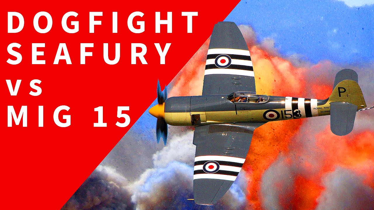 Mig 15 vs Hawker Sea Fury | Untold Story from the Korean War |