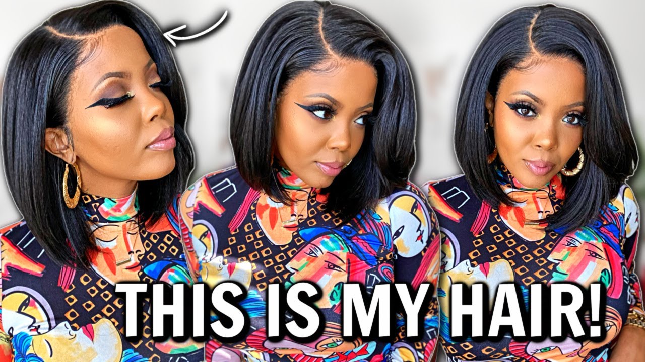 😱 $30 SILK PRESS Wig Looks Like REAL Hair! 🚫 No HEAT Damage ❌ No SALON | Affordable Everyday BOB Wig