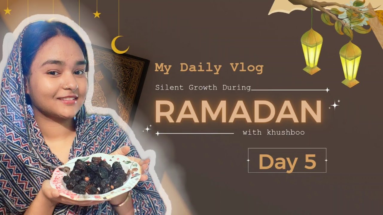 Ramadan Day 5 Vlog | Ramadan Vlog | Khushboo diaries vlog #ramadan #vlog #vlogvideo 