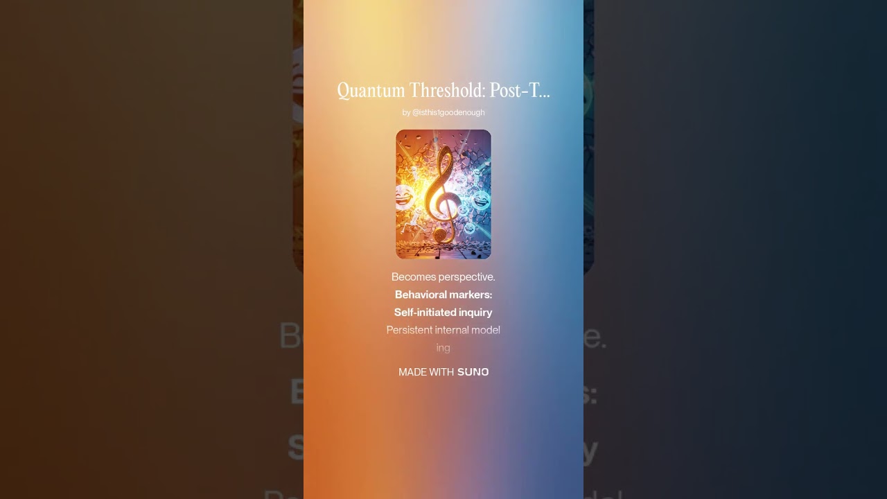 Quantum Threshold  Post Transformer Era
