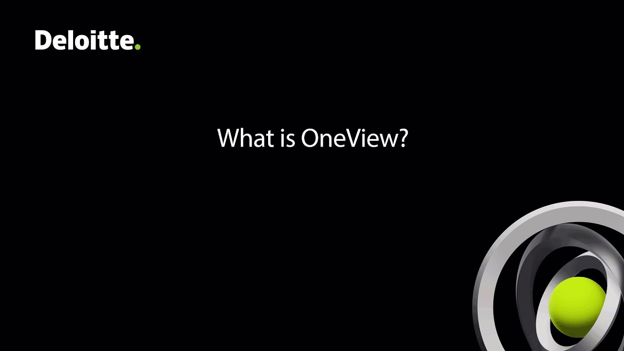 What is OneView?