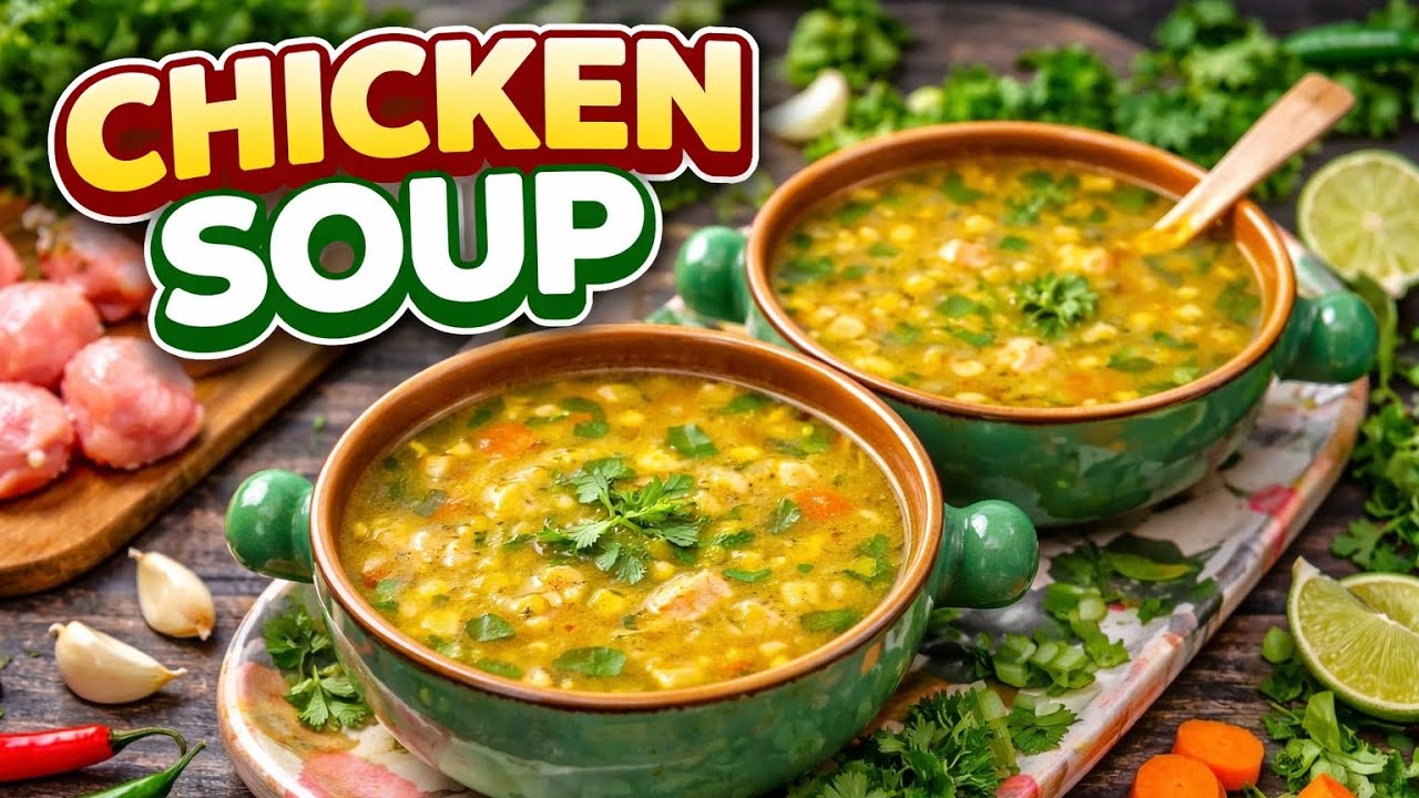 Winter special recipe | Chicken soup recipe | Healthy and tasty 😋