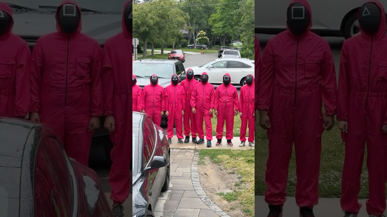 Why are they standing outside my house?!