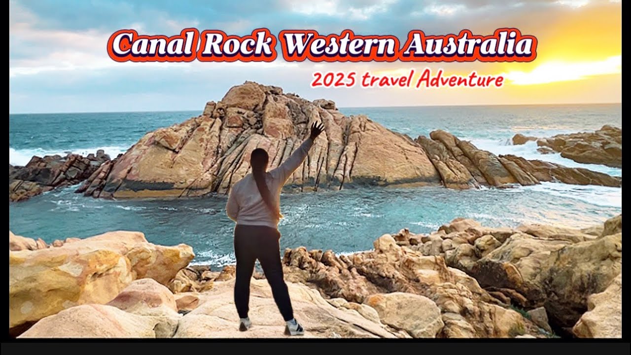 Canal Rock Western Australia Beautiful place you must visit🥰 #tourist #sea #asmr #australia #fyp #fy