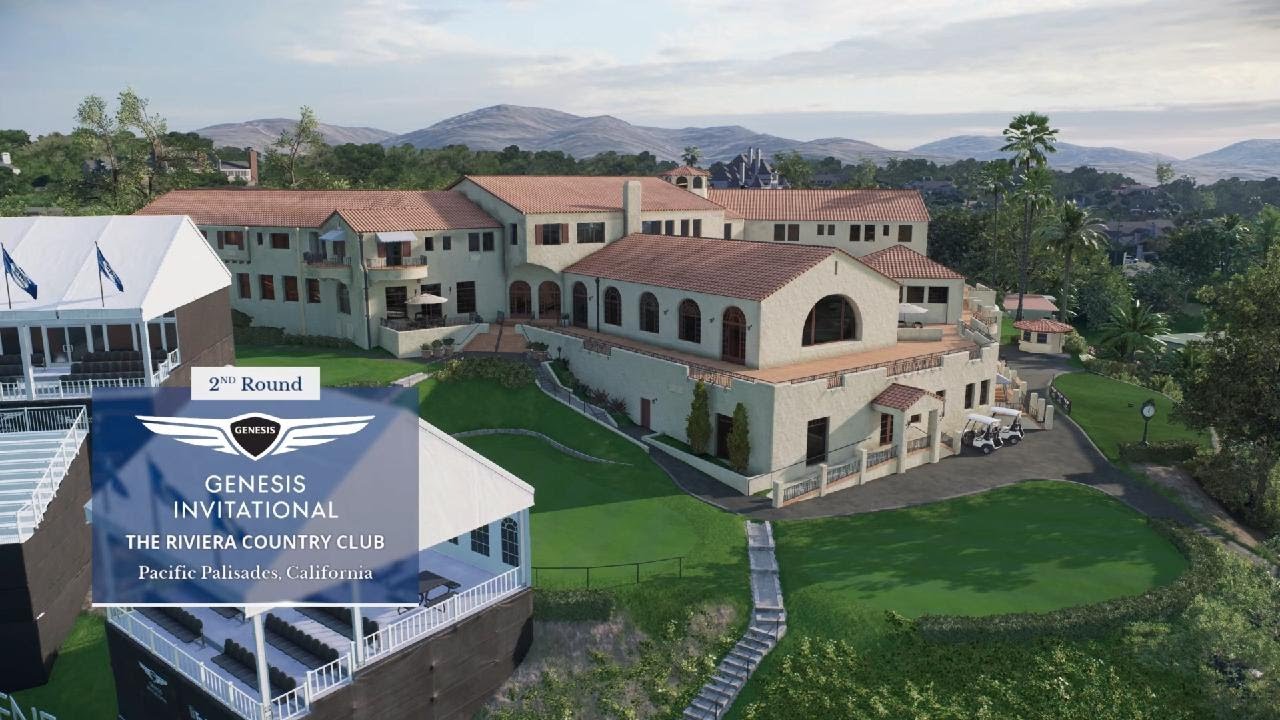 PGA Tour Career Mode 2nd Round At Riviera Country Club