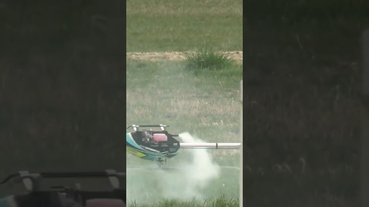 Nitro Helicopter Serves as Lawn Mower ! 🔥😱