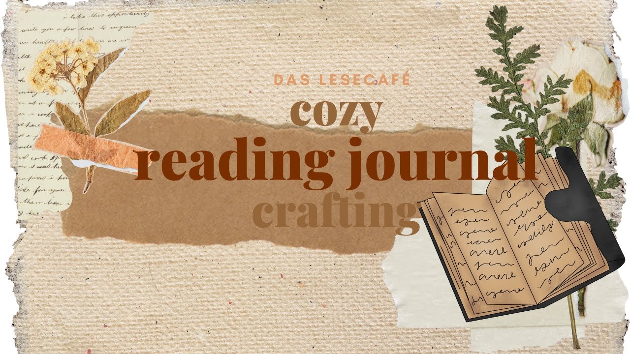 Cozy Reading Journal Crafting 2025 ✨🕯️