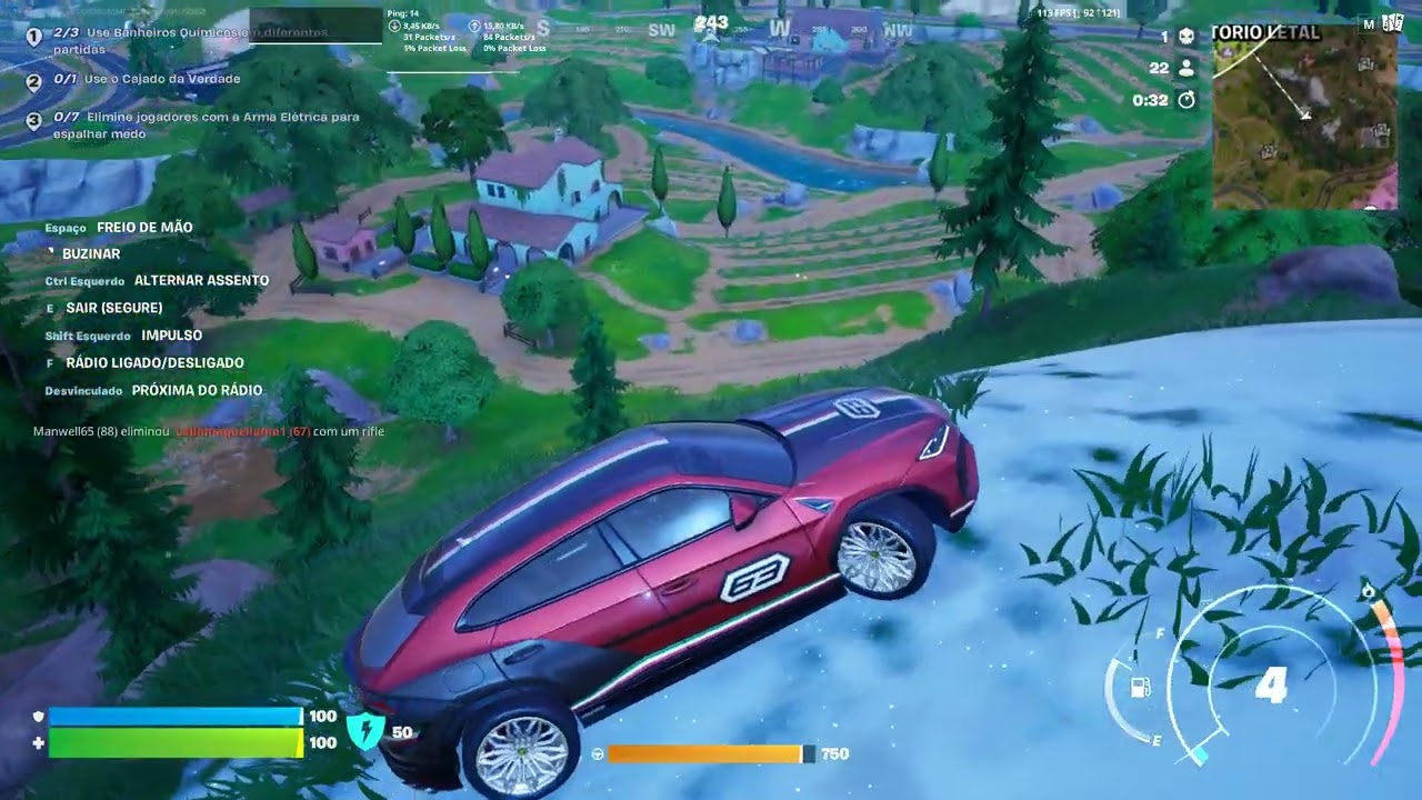 Fortnite Gameplay #41 C7S1 | ACER NITRO V15 | 1080p 120FPS | Skin Venom (Classic)
