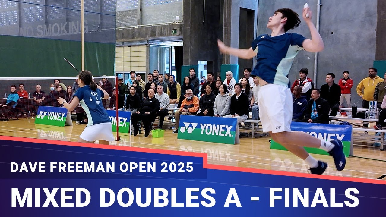 Dave Freeman Open 2025 | XD A | Finals | Jennie Gai/Presley Smith vs Puspa Damayanti/Youshi Chen