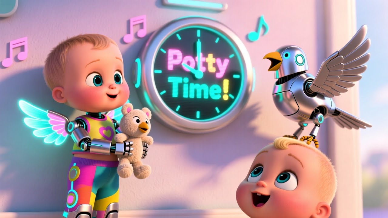 Potty Time Joy with Baby 🚽😊🍼 | Kids Fantasy Song | Learn Potty Skills and Happy Routines