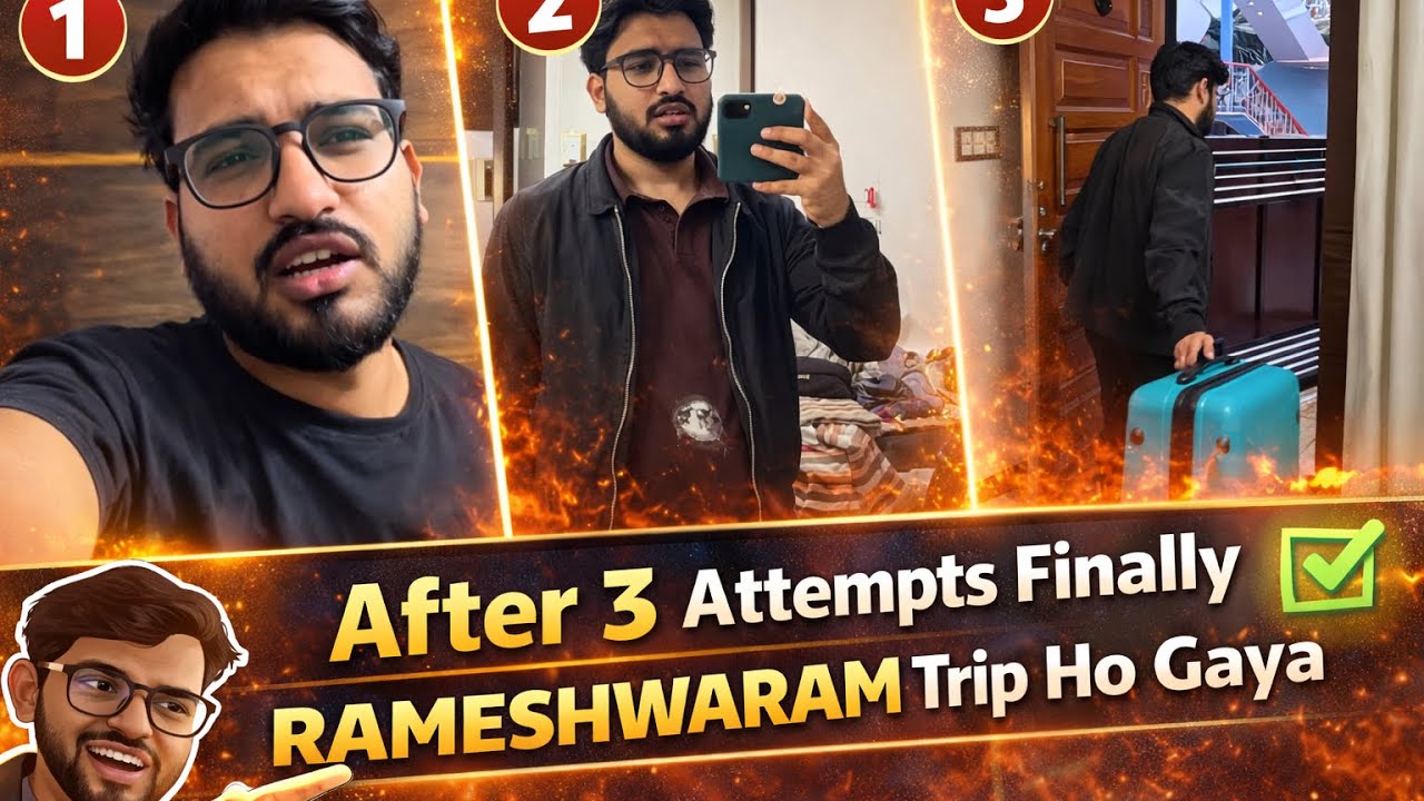 Finally  Rameshwaram trip done with her 🤗 | #vlog #rameshwaram #trip #funny #viral #relatable 