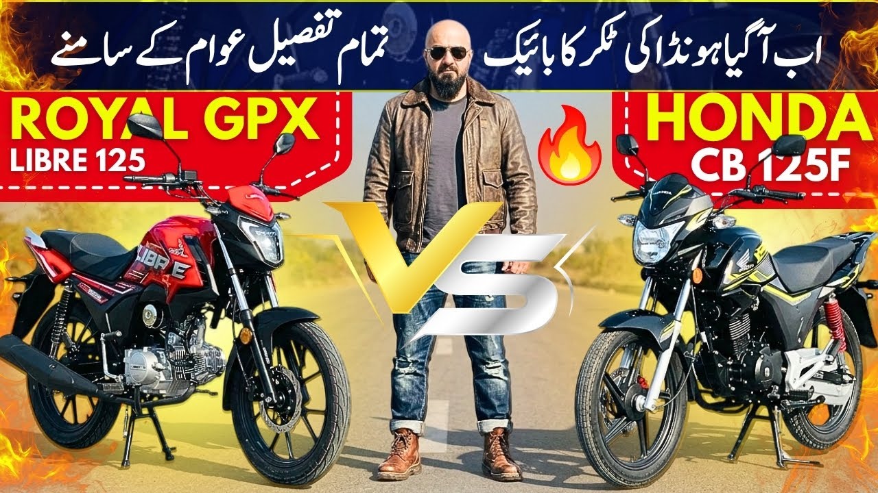 Honda CB 125F vs GPX Libre 125 (2026) | Full Price  Specs & Features Comparison | 