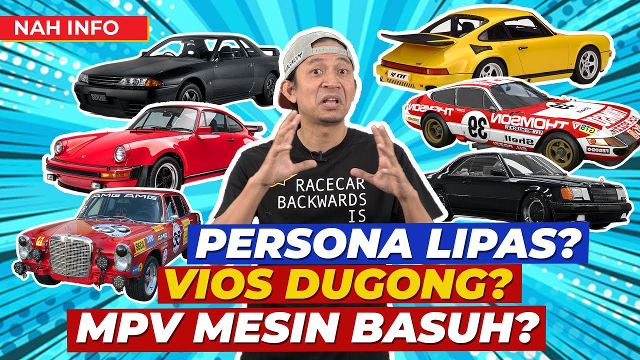 8 GELARAN KERETA YG UNIK, PELIK DAN KELAKAR PUN ADA!