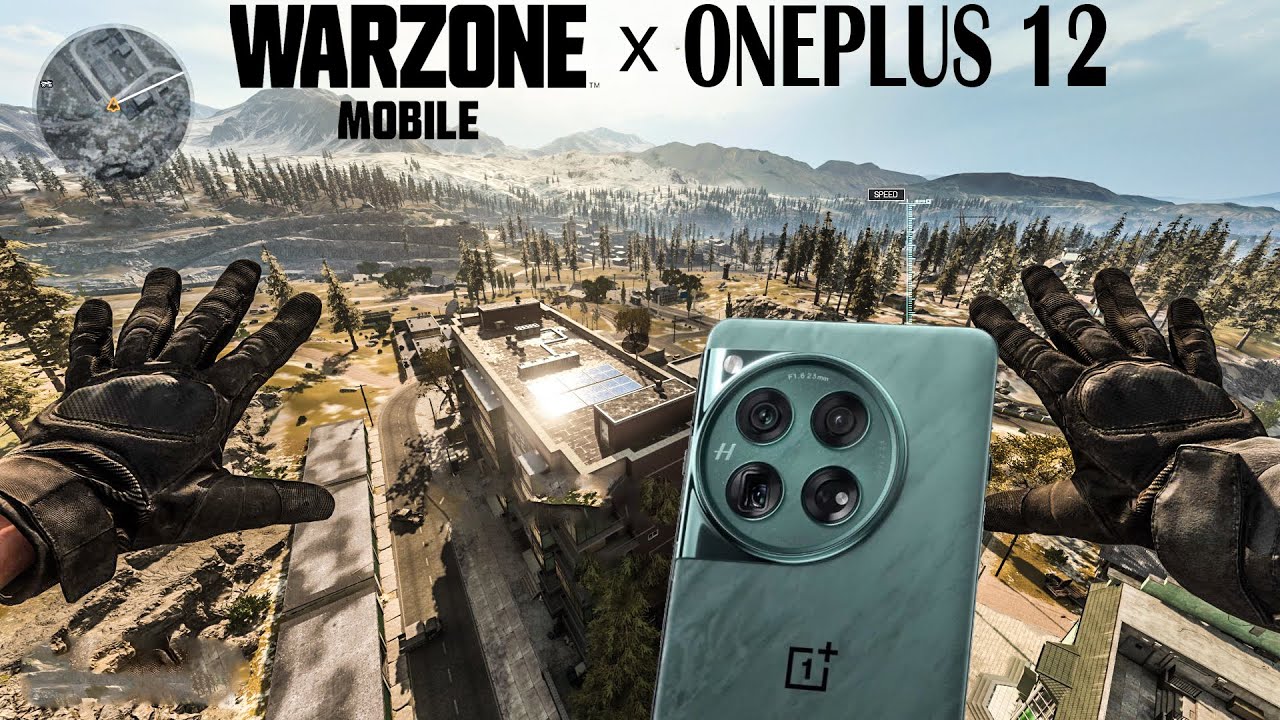 WARZONE MOBILE ONEPLUS 12 SD 8 GEN 3 GAMEPLAY