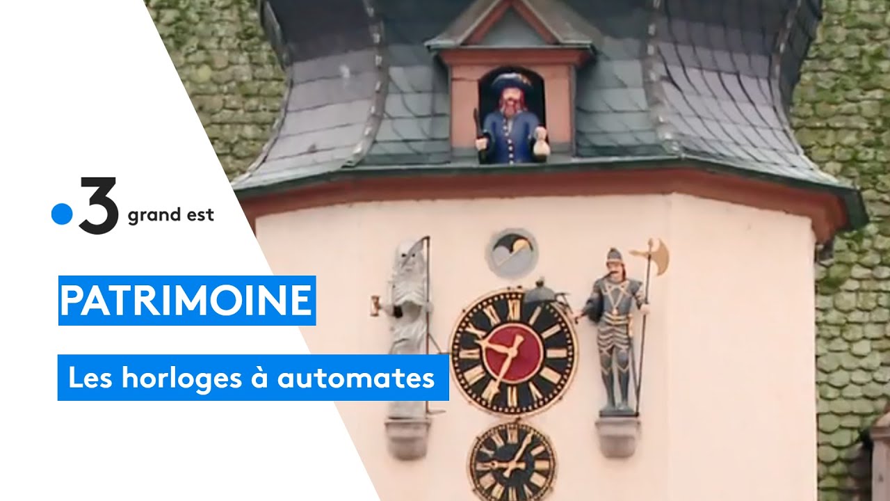 Les horloges à automates d'Alsace