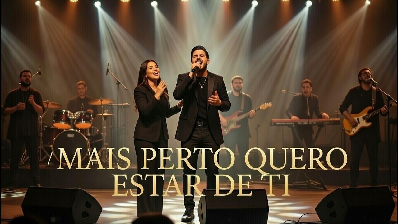 Mais Perto Quero Estar de Ti | Louvor Gospel Ao Vivo Que Toca o Coração