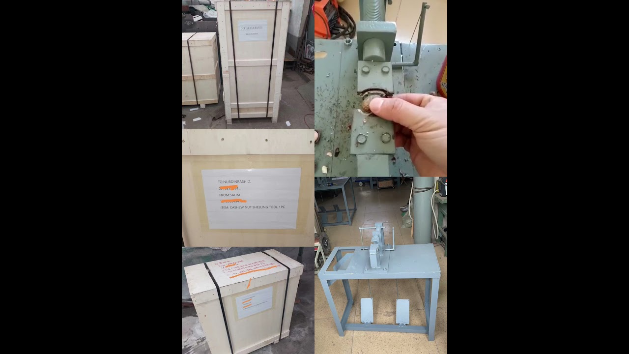 Cashew Nut Process Shelling Machine