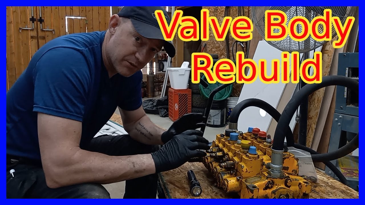 1968 Case 580CK Hydraulic Valve Body Rebuild
