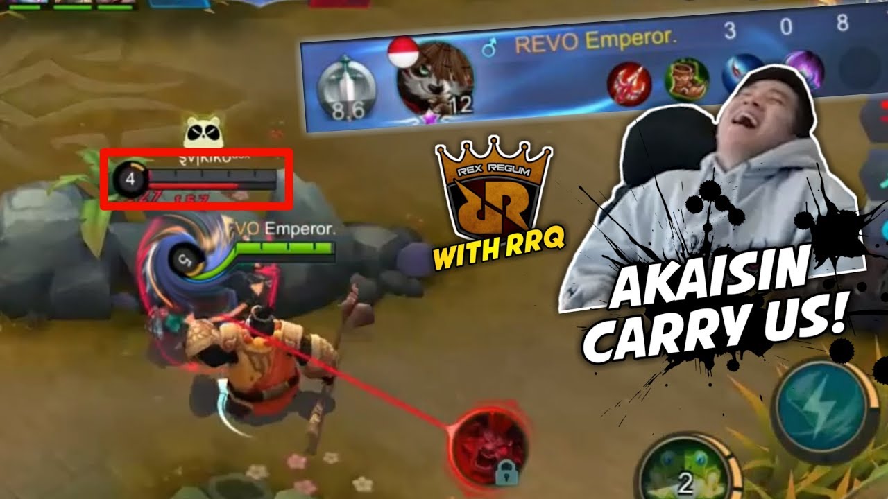 AKAI-SIN EMANG PALING MANTAP BOY!! FT. RRQ FULL SQUAD~