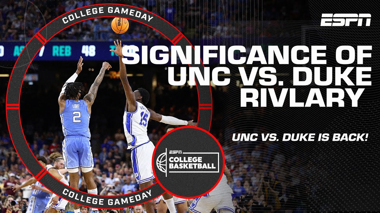 Discussing the significance of the UNC-Duke rivalry | College GameDay