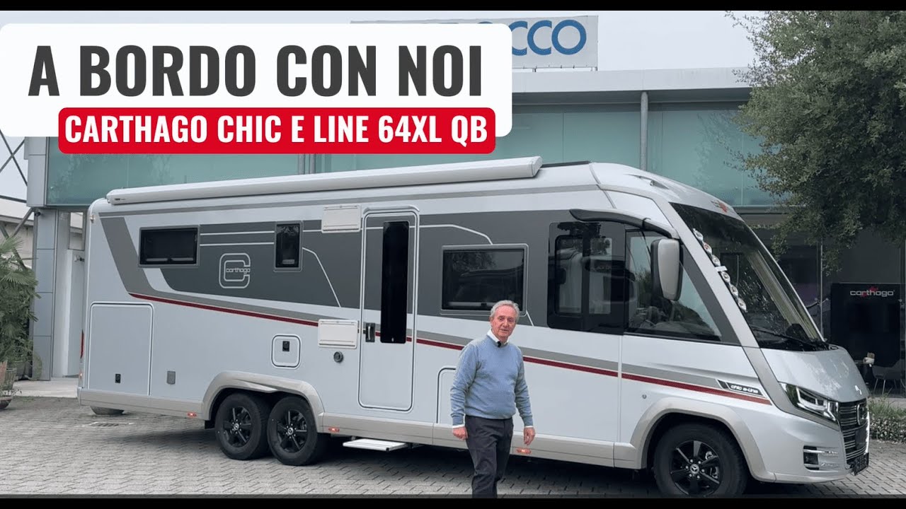 Carthago Chic E Line 64 XL QB – Eleganza e Comfort in Viaggio 🚐| A Bordo con Noi Ep.1
