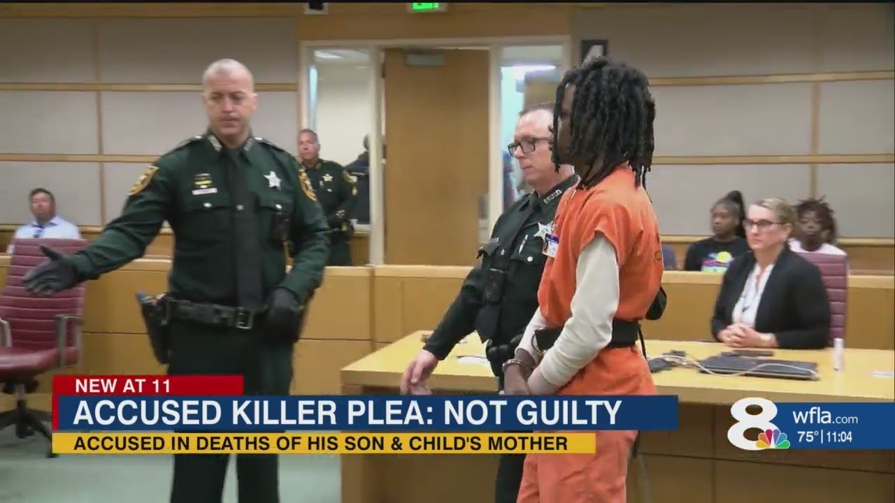 Thomas Mosley pleads not guilty to murders of 2-year-old son, child’s mother