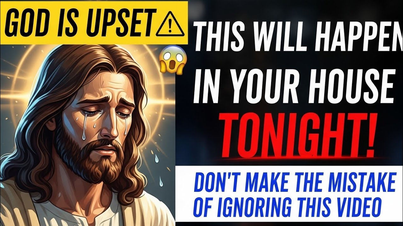 GOD IS UPSET, DON’T MAKE THE MISTAKE TO IGNORE THIS!!👆God Message Today