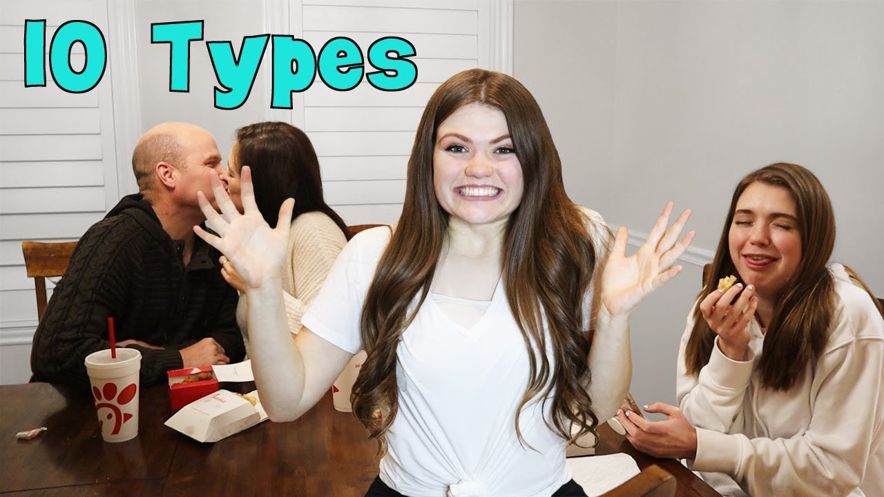 10 Types Of Eaters I AllAroundAudrey