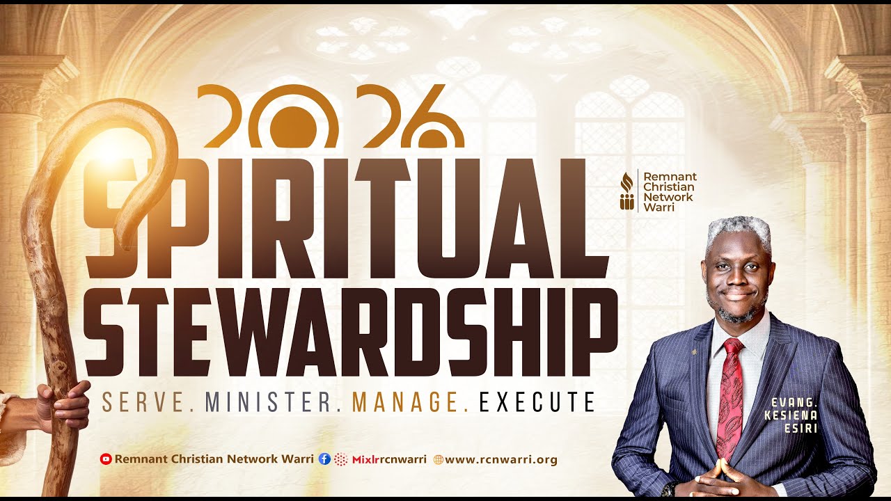 COMMUNITY BIBLE STUDY || SPIRITUAL STEWARDSHIP || EVANG. KESIENA ESIRI