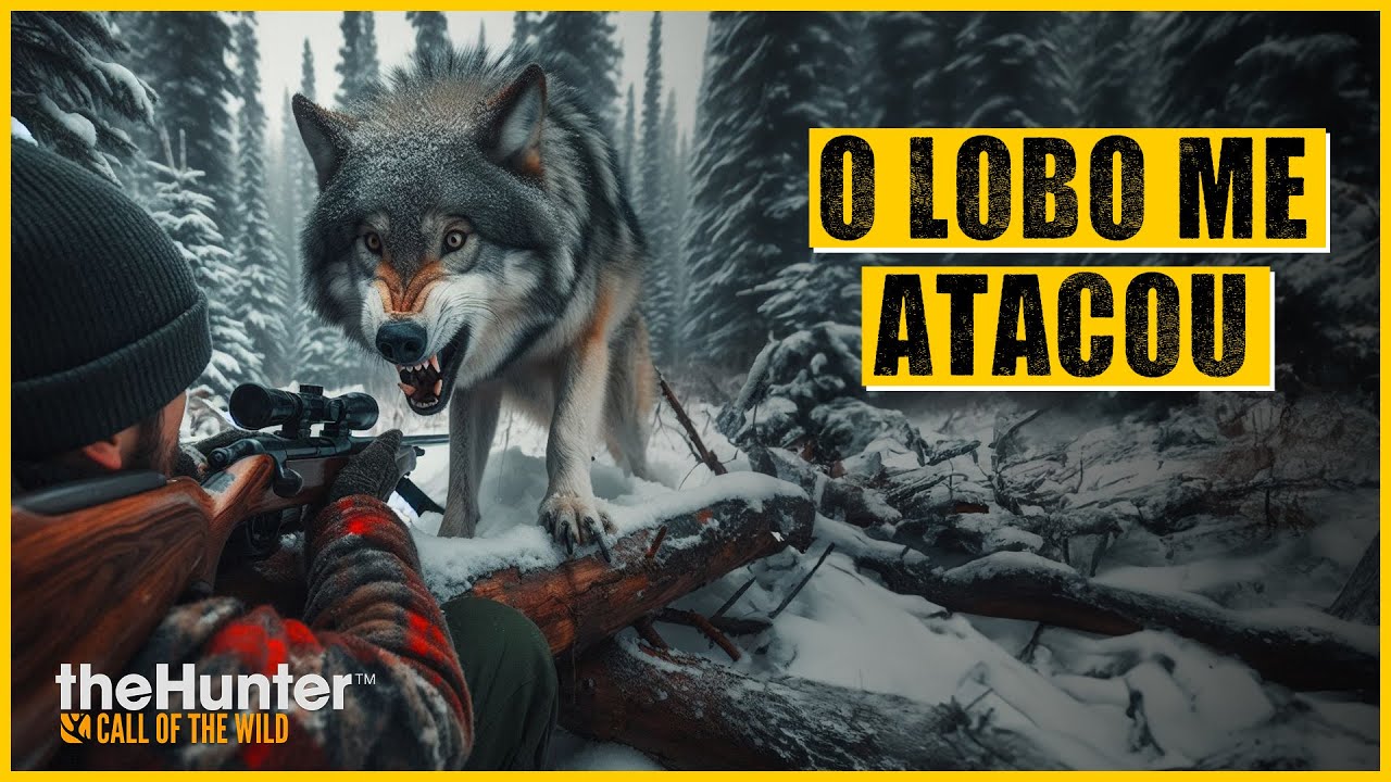 ATACADO POR UM LOBO EM PLENA FLORESTA DE TAIGA DO 1 AO 60 #EP67 THE HUNTER CALL OF THE WILD A SÉRIE