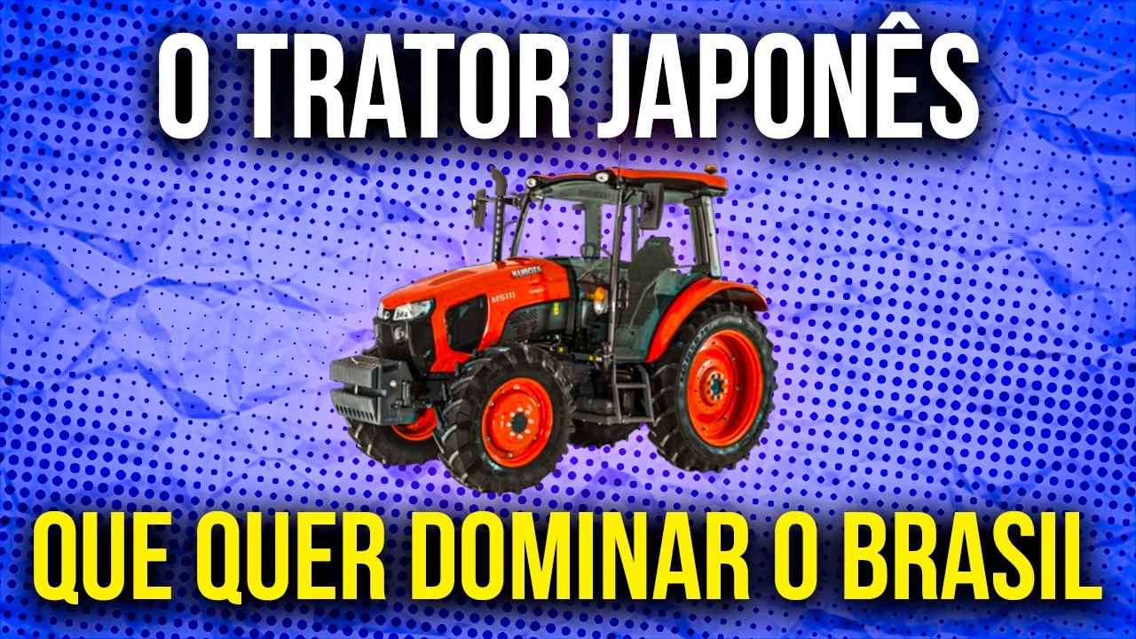 O TRATOR BARATO Japonês que Vai DOMINAR o Brasil!!! (E Ninguém Pode Parar)