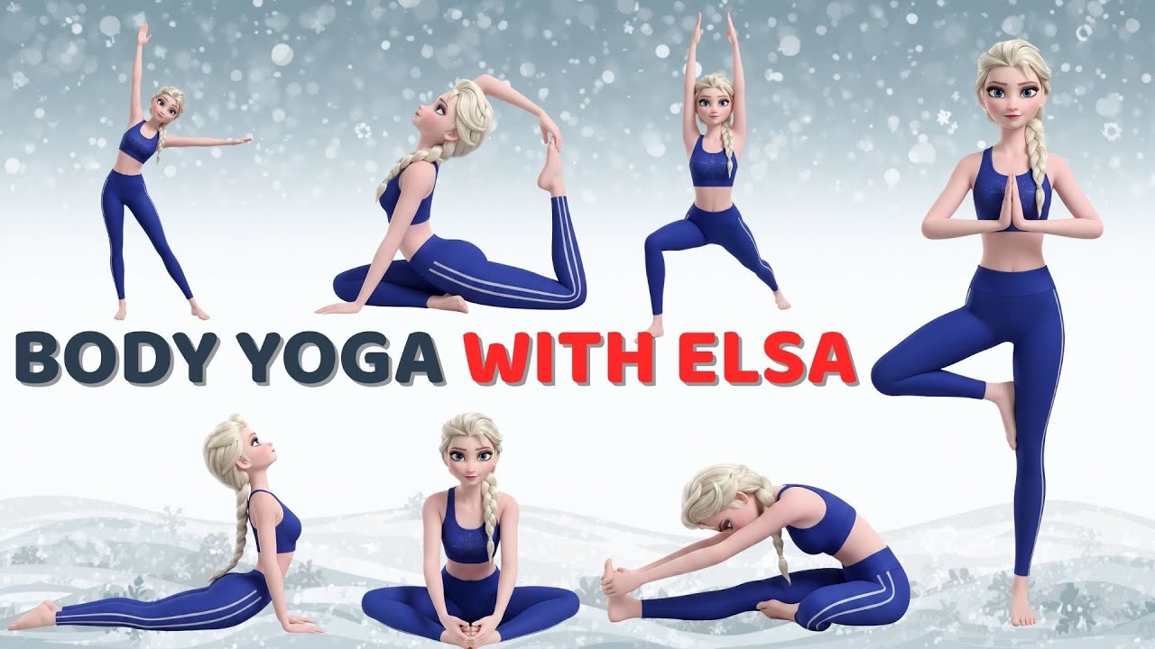 Elsa's Adventure Yoga | Frozen Yoga Brain Breaks | Improve Posture | Kid Yoga